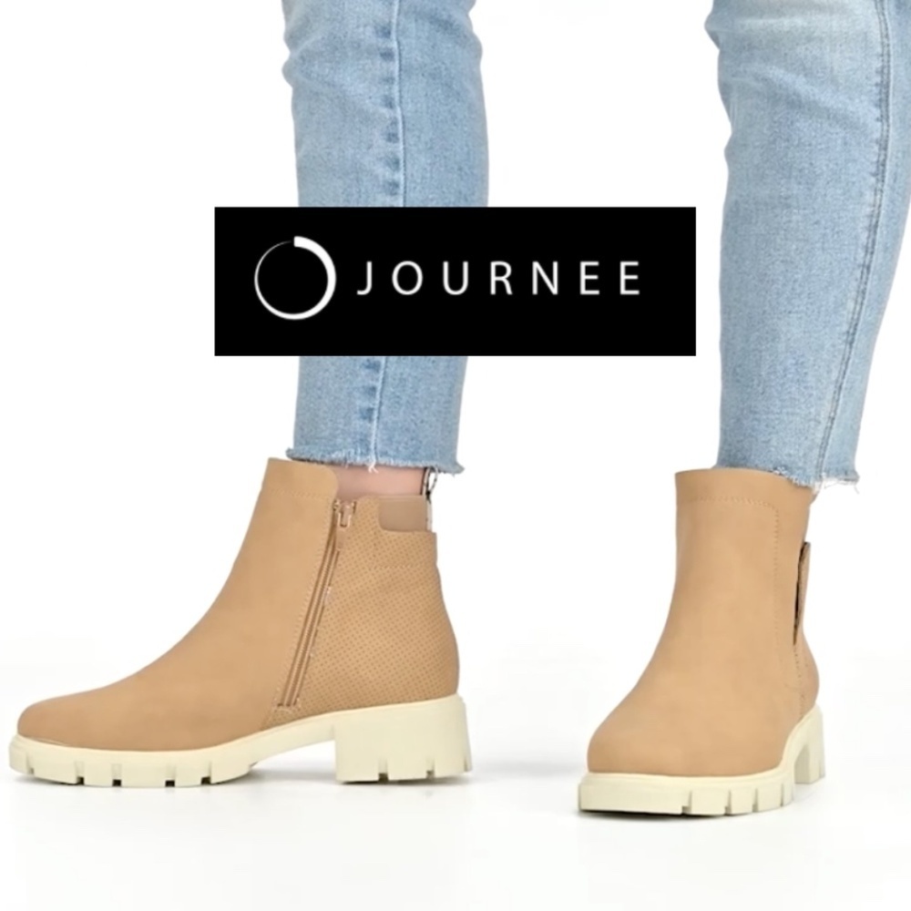 Like NEW Journey Jeeva Block heel boots, 10  PG1415